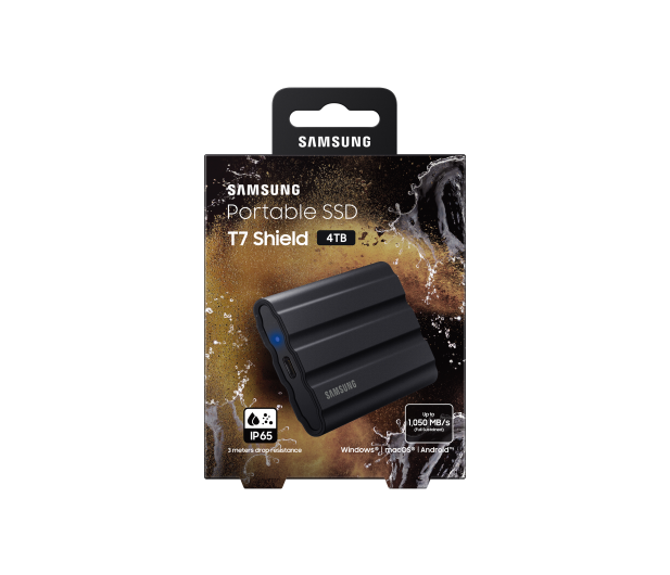 Samsung SSD T7 Shield 4TB USB 3.2 Gen. 2 Czarny - 1115526 - zdjęcie 10